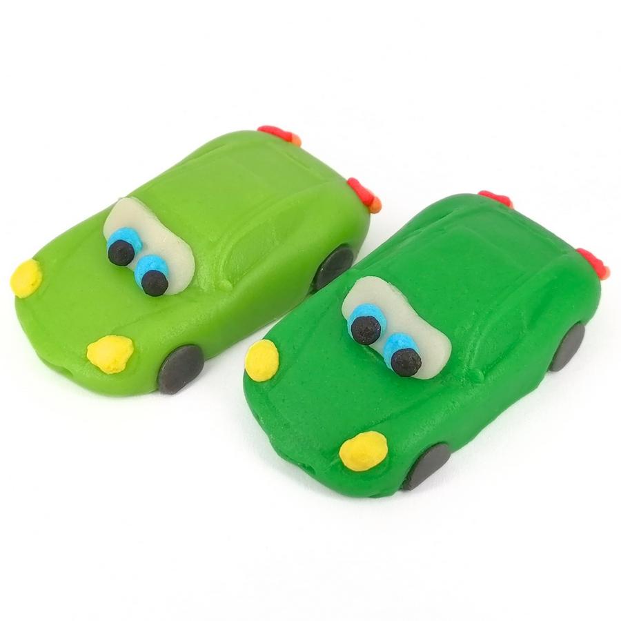 Závodní autíčko auto tmavě zelené 7cm (JF4)