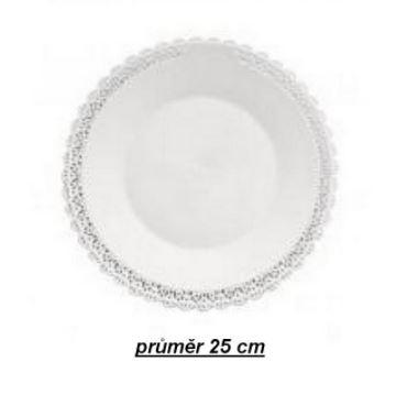 Podložka plastová kulatá 25 cm