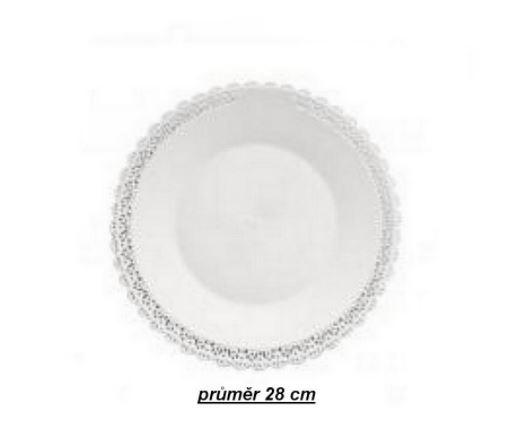 Podložka plastová kulatá 28 cm
