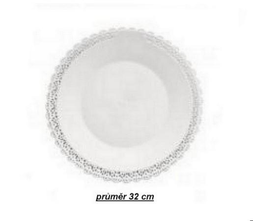 Podložka plastová kulatá 32 cm