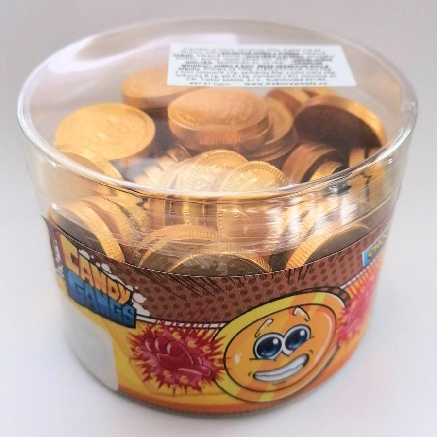Čokoládové mince - cent zlatý (110ks)