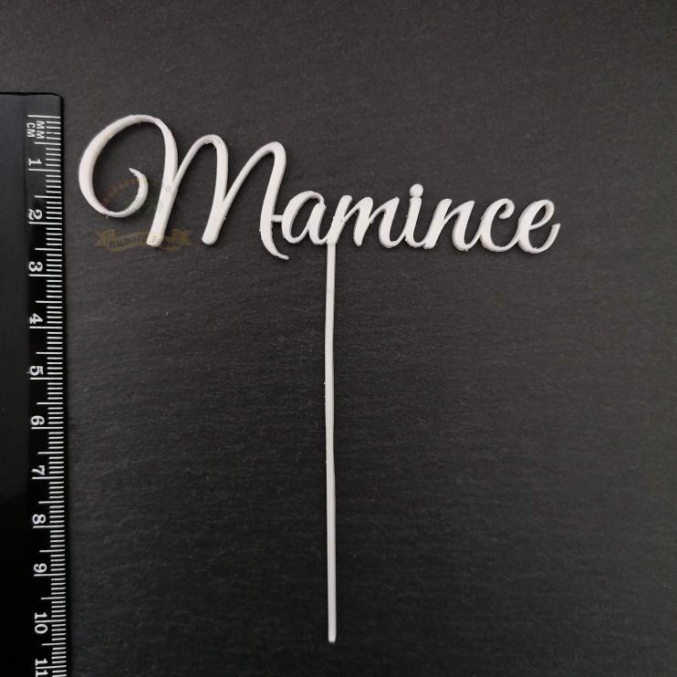Zápich Mamince bílý