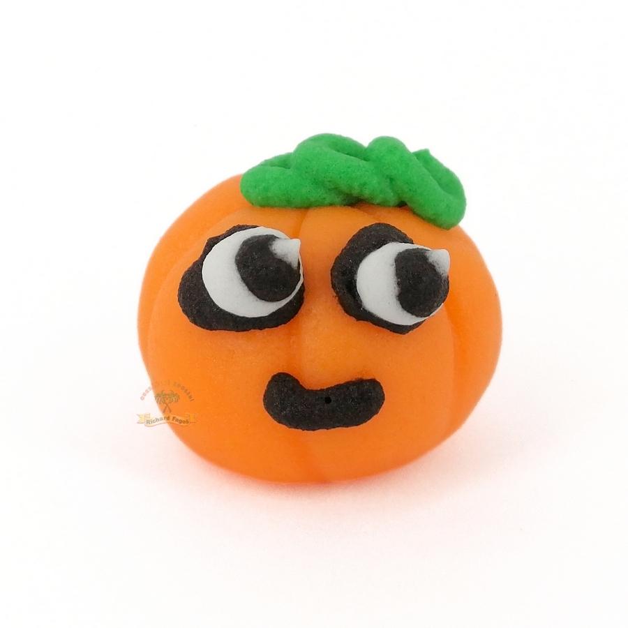 Jedlá figurka 1 - Dýně Halloween usměvavá