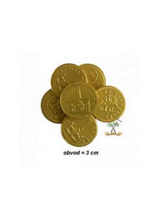 Čokoládové mince - koruny
