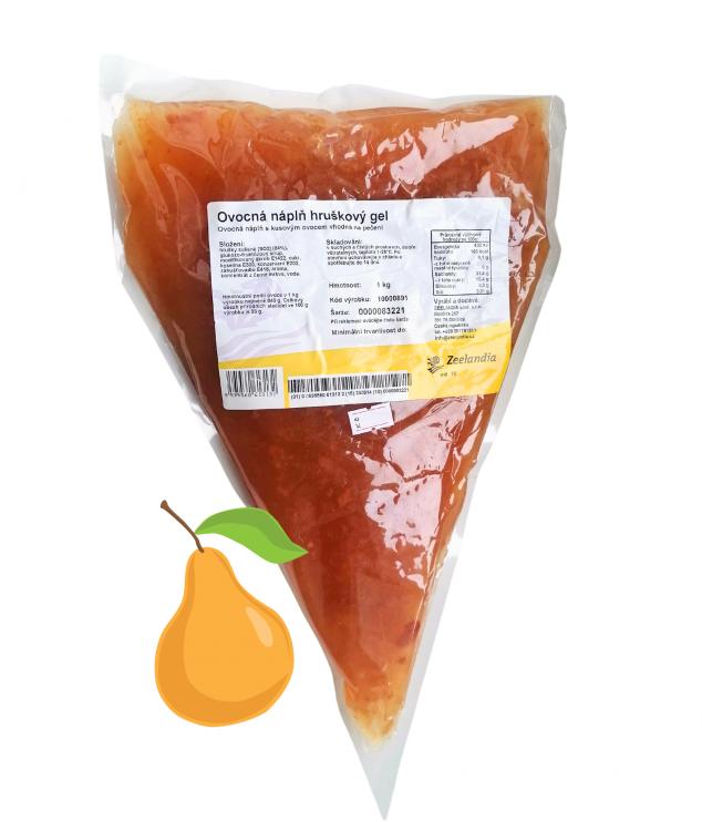 Ovocný gel hruška 1kg