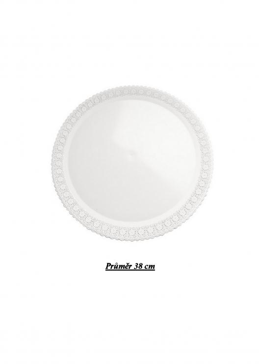 Podložka plastová kulatá 38 cm